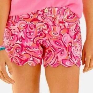 Lilly Pulitzer Buttercup Shorts - Mango Salsa - size 00